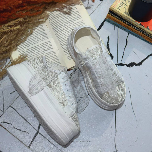 ونس عروس سفید لژ کوتاه