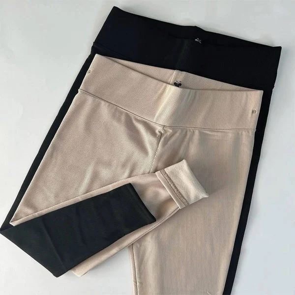 Pr 12217 Pi Fleece Lined Womens Leggingss 2 لگ تو کرُکی مدل کبریتی زنانه