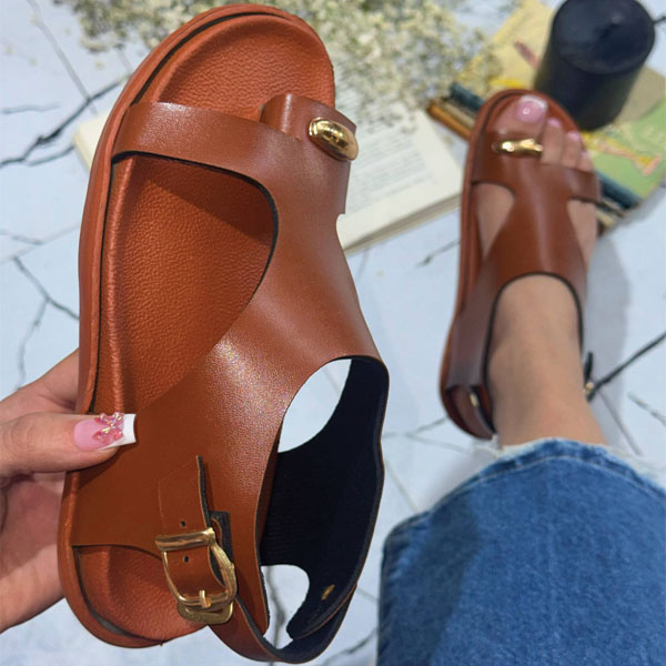 صندل زنانه مدل انگشتی حلقه‌ای