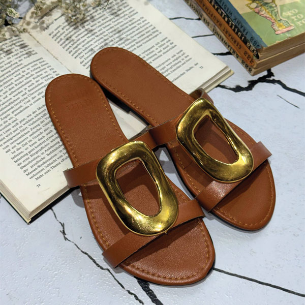 اسلیپر ساحلی زنانه 2بند مدل MIU MIU