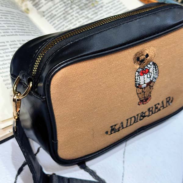 Pr 13552 Pi Women's Handbags 1 کیف پاسپورتی زنانه مدل کیدی بر خرسی