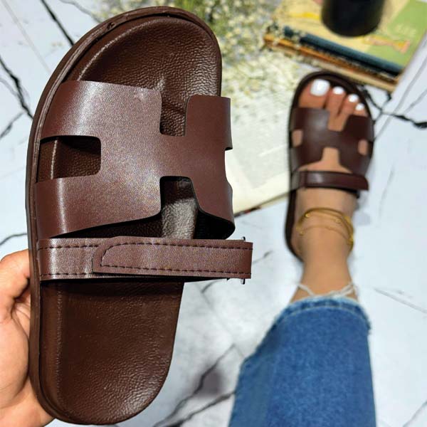 Pr 9553 Pi Women's Sandals 1 اسلیپر هرمس لژ طبی چرم